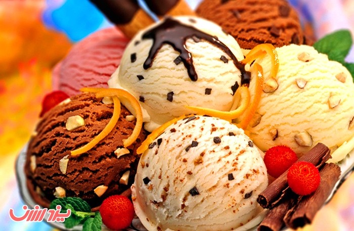 سفارش از منوی باز آبمیوه، بستنی، اسموتی و شیک های بستنی خان یزد در یزد ارزان