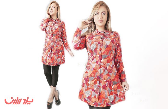 مانتو مدل نیکو جنس کرپ کش اسکاچی - ارسال رایگان در یزد ارزان